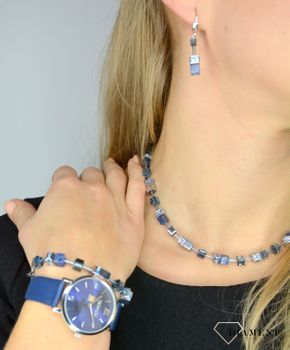 Naszyjnik damski Swarovski sodalit Coeur De Lion 4017100700. Modny, damski naszyjnik Coeur de Lion podkreśla piękno każdej kobiety (3).JPG