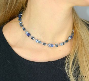 Naszyjnik damski Swarovski sodalit Coeur De Lion 4017100700. Modny, damski naszyjnik Coeur de Lion podkreśla piękno każdej kobiety (8).JPG