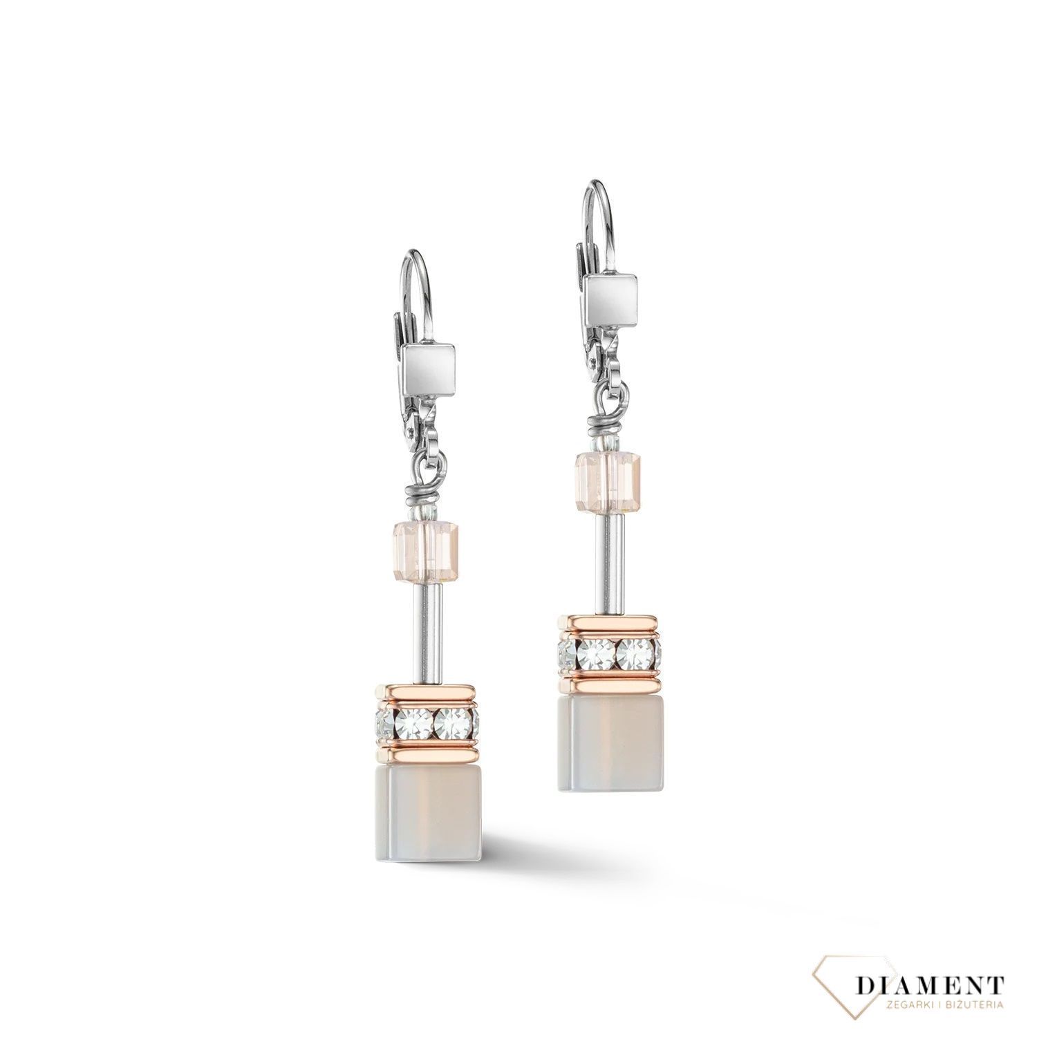 Kolczyki damskie Coeur de Lion GeoCUBE® Iconic Precious agat 4017200235. — kopia.jpg