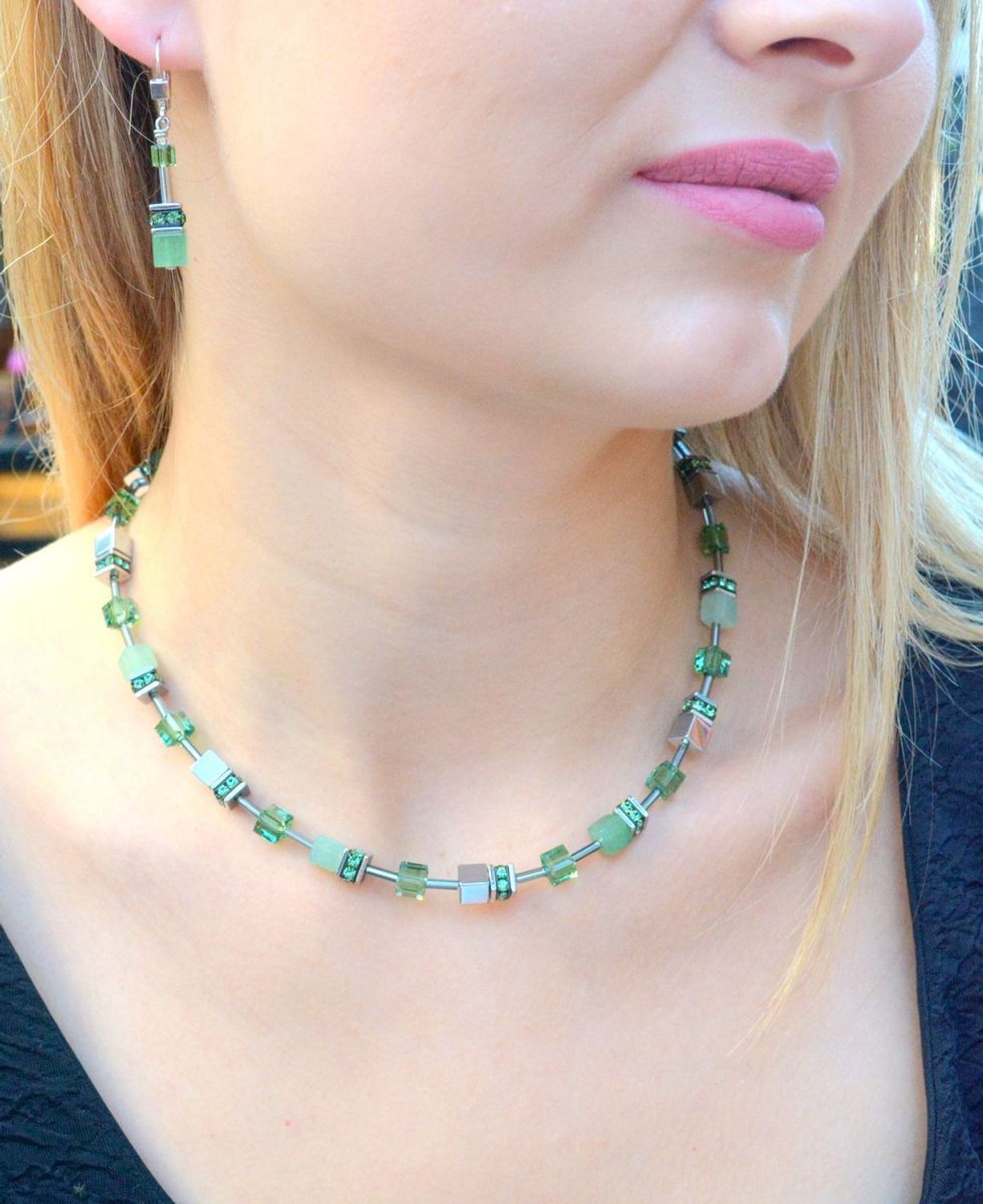 Kolczyki Coeur de Lion GeoCUBE® Iconic Precious awenturyn 4017200500. — kopia.jpg