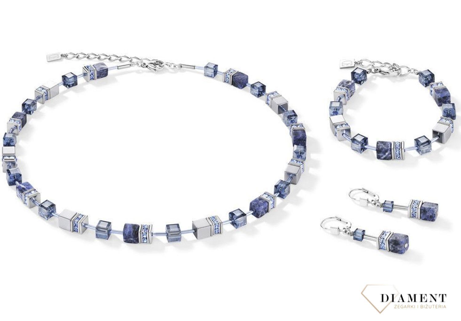 Kolczyki damskie Swarovski sodalit Coeur De Lion 4017200700. Modne, damskie kolczyki Coeur de Lion podkreślą piękno każdej kobiety. Twoja stylizacja zyska wyjątkowy urok, kolczyki ozdobione kryształami Swarov.jpg