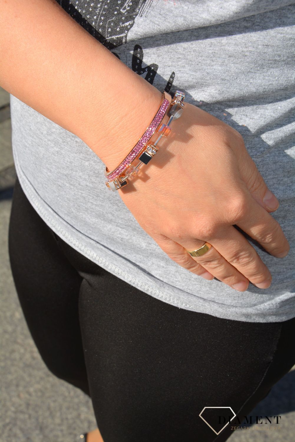 Bransoletka damska Swarovski Coeur De Lion Agat 4017300230c.jpg