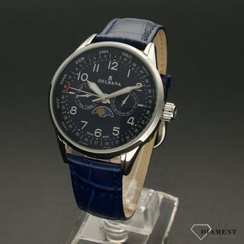 Zegarek męski Delbana Retro Moonphase 41601.646.6.044. Zegarek męski Delbana to elegancki zegarek pasujący do wyjściowych stylizacji. Zegarek posia (3).jpg