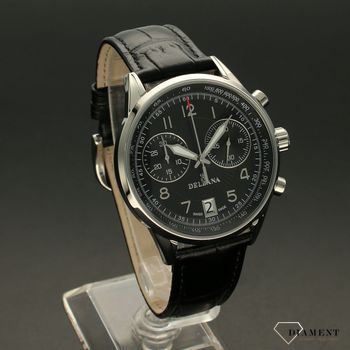 Zegarek męski DELBANA Retro Chronograph 41601.672.6.034. Zegarek męski Delbana to model, który dzięki nowoczesnemu designowi idealnie dopełni zarówno stylizacje codzienne, jak i te wyjściowe (2).jpg