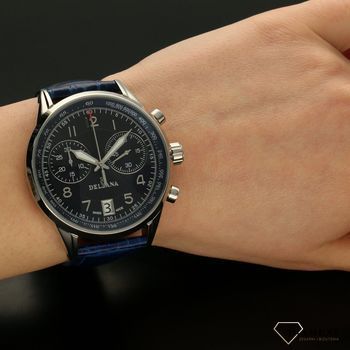 Zegarek męski DELBANA Retro Chronograph 41601.672.6.044. Zegarek męski Delbana to model, który dzięki nowoczesnemu designowi idealnie dopełni zarówno stylizacje codzienne, jak i te wyjściowe (1).jpg