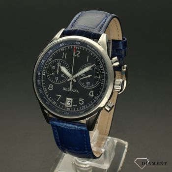 Zegarek męski DELBANA Retro Chronograph 41601.672.6.044. Zegarek męski Delbana to model, który dzięki nowoczesnemu designowi idealnie dopełni zarówno stylizacje codzienne, jak i te wyjściowe (3).jpg