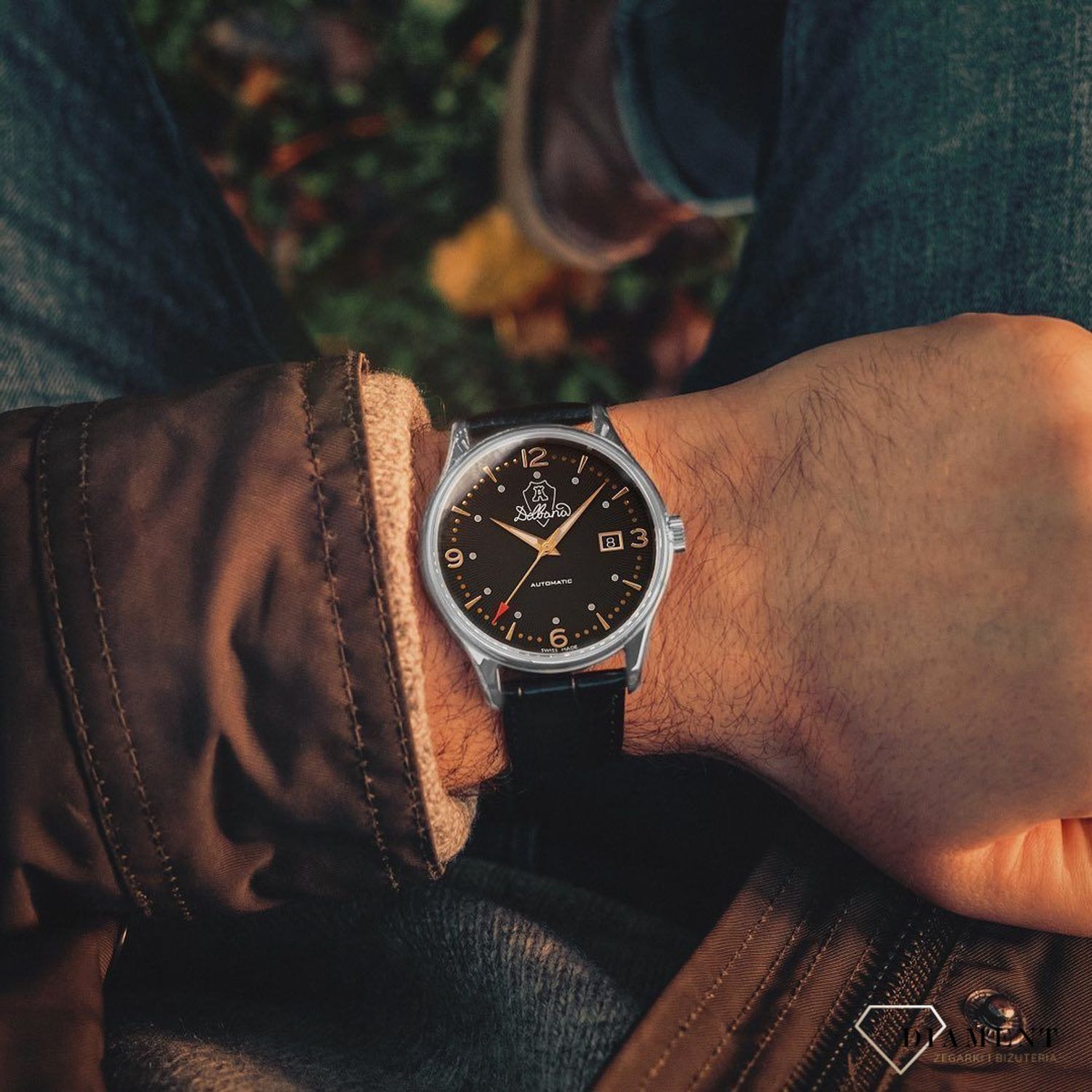 Zegarek męski Delbana na pasku Della Balda Edycja Specjalna 41603.722.6 (3).jpg