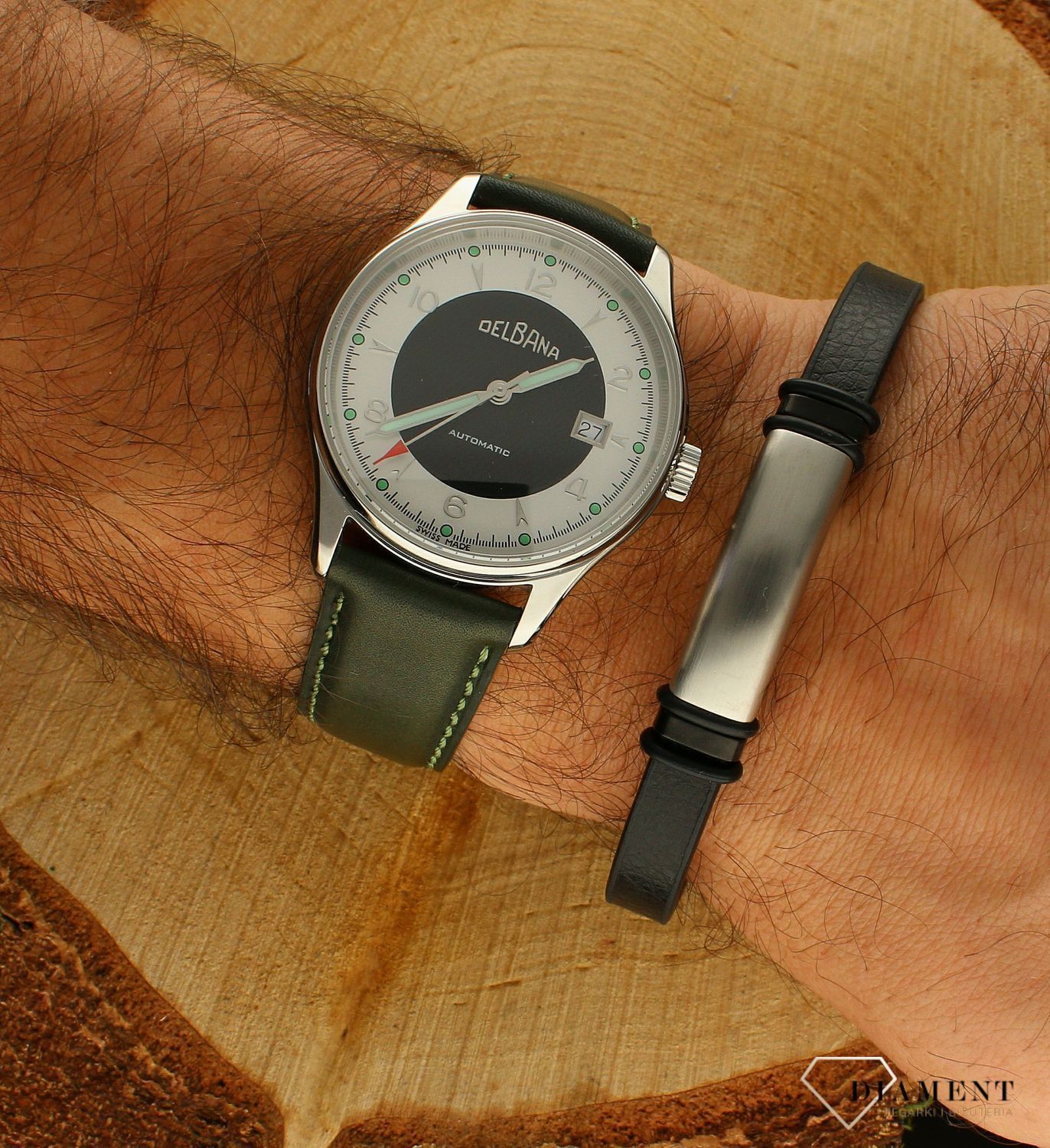 Zegarek męski Delbana na pasku Rotonda Edycja Specjalna 41603.722.6 (4).jpg