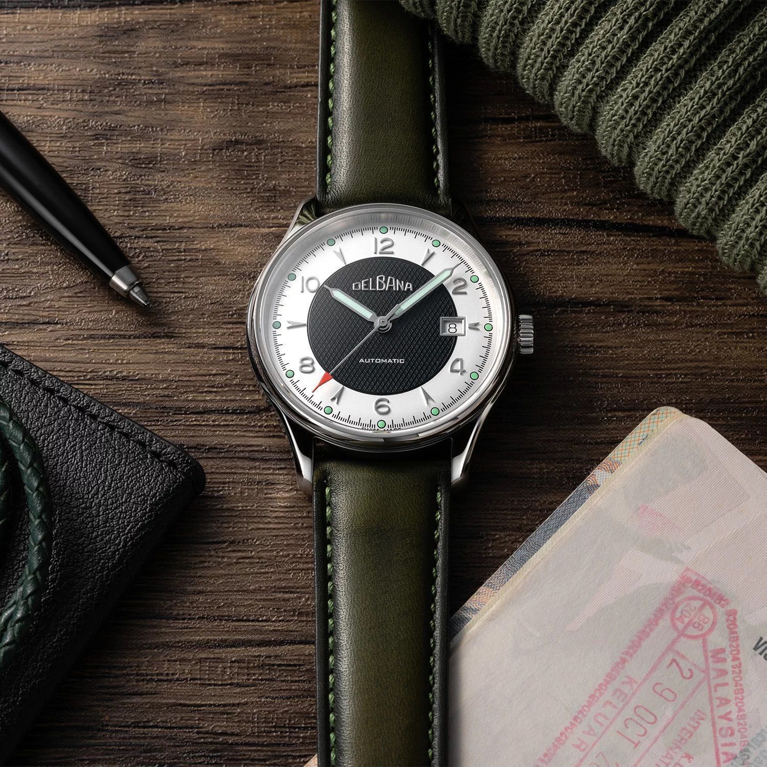 Zegarek męski Delbana na pasku Rotonda Edycja Specjalna 41603.722.6 (4).jpg