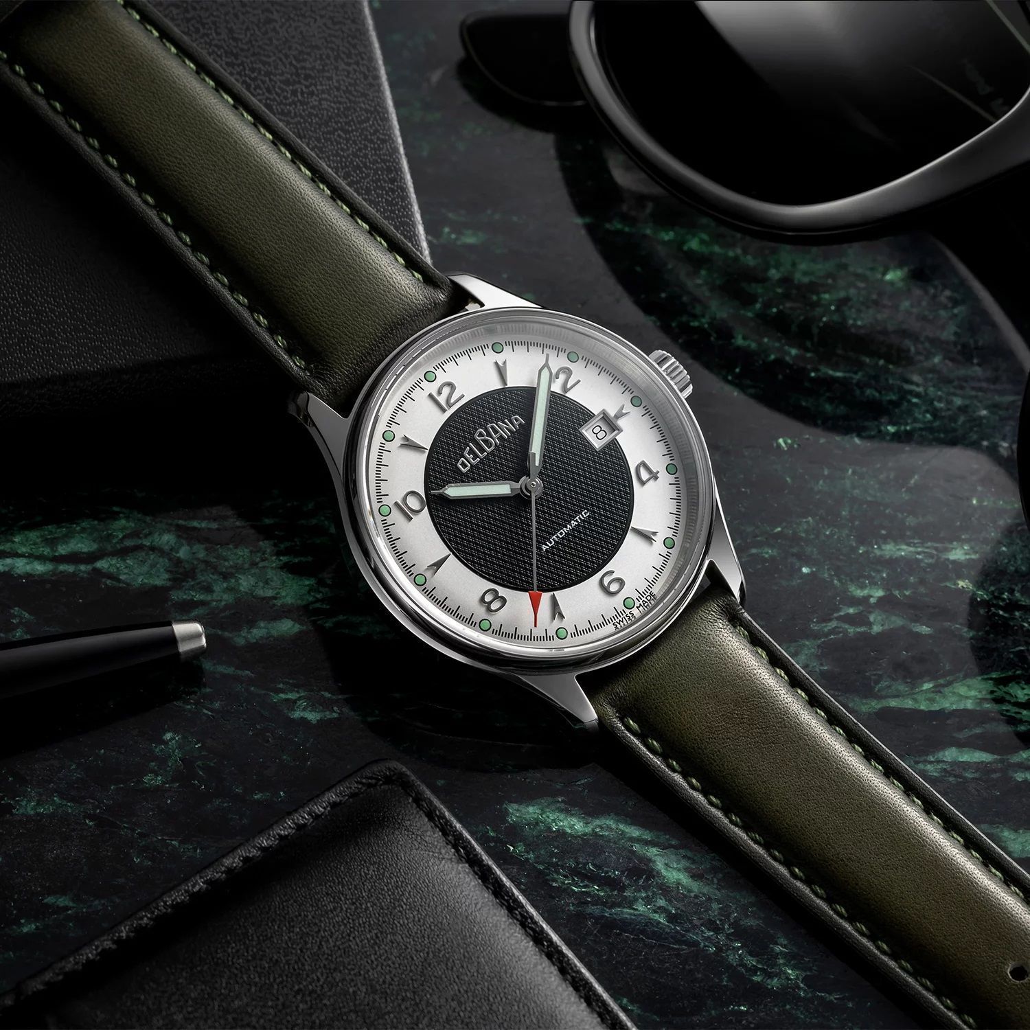 Zegarek męski Delbana na pasku Rotonda Edycja Specjalna 41603.722.6 (4).jpg