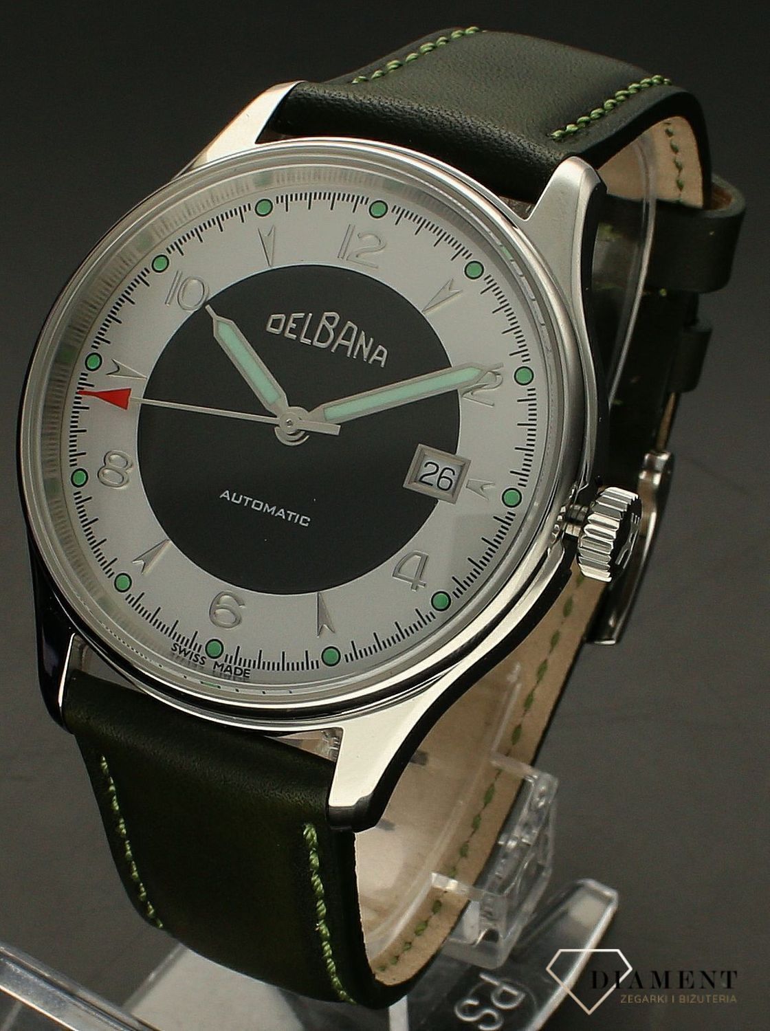 Zegarek męski Delbana na pasku Rotonda Edycja Specjalna 41603.722.6 (4).jpg