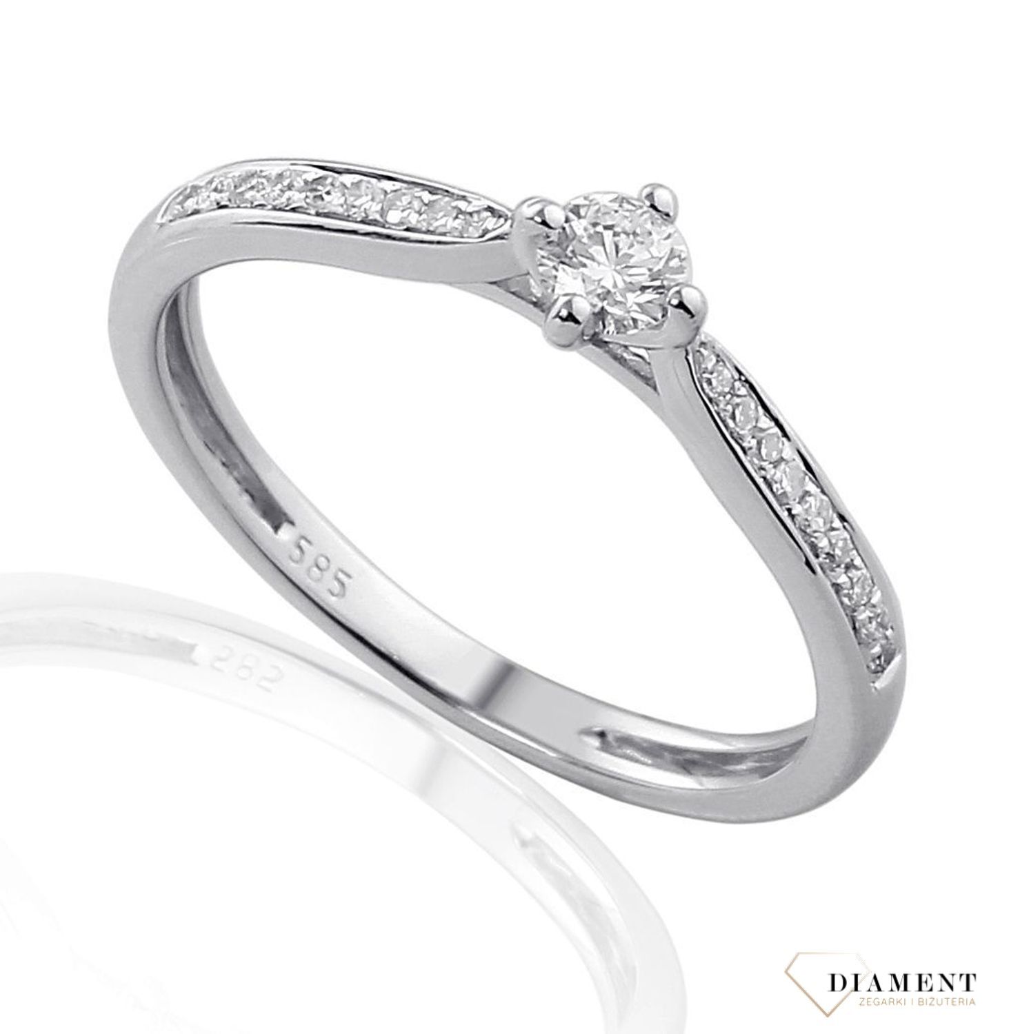 Pierścionek złoty DIAMENT 585 białe złoto, diamenty 0,13 ct 41956RD1B.jpg
