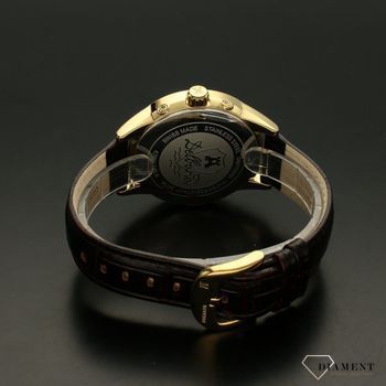 Zegarek męski Delbana Retro Moonphase 42601.646.6.064. Zegarek męski Delbana o klasycznym wyglądzie idealnie sprawdzi się jako prezent dla eleganckiego mężczyzny. Zegarek kwarcowy, zasilany za pomocą baterii (1).jpg