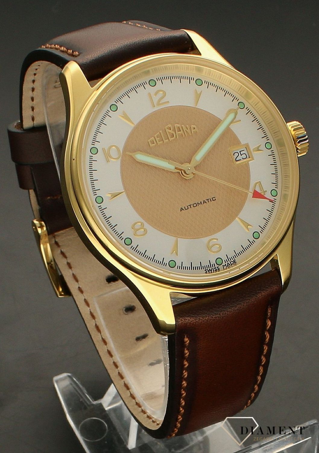 Zegarek męski Delbana na pasku Rotonda Edycja Specjalna 42601.722.6 (3).jpg