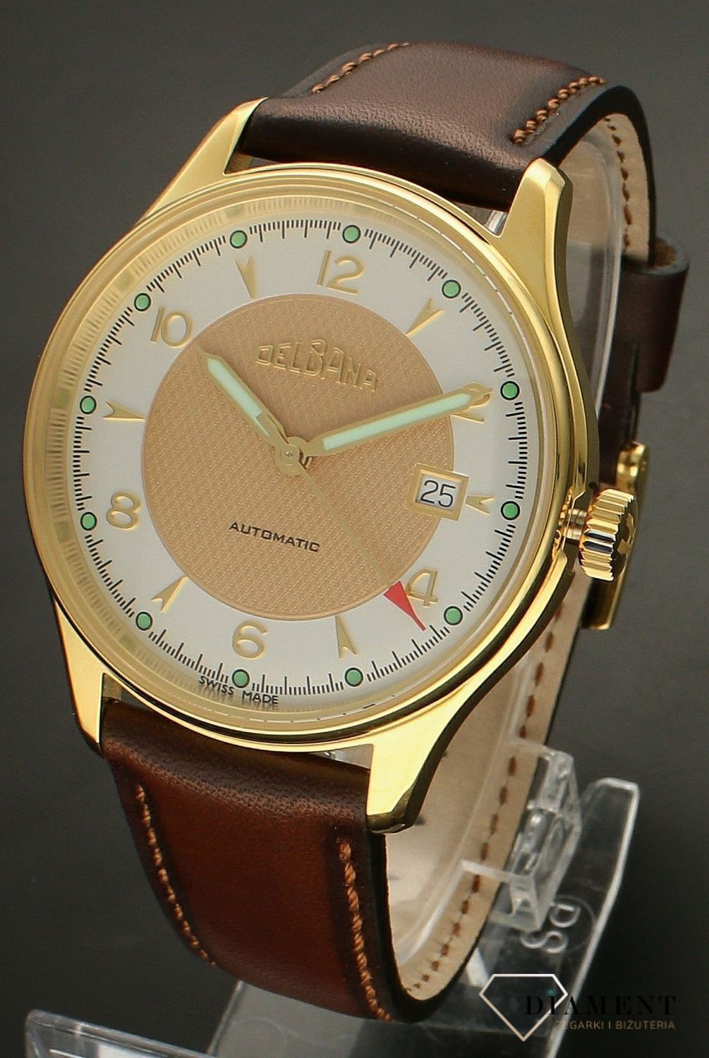 Zegarek męski Delbana na pasku Rotonda Edycja Specjalna 42601.722.6 (3).jpg