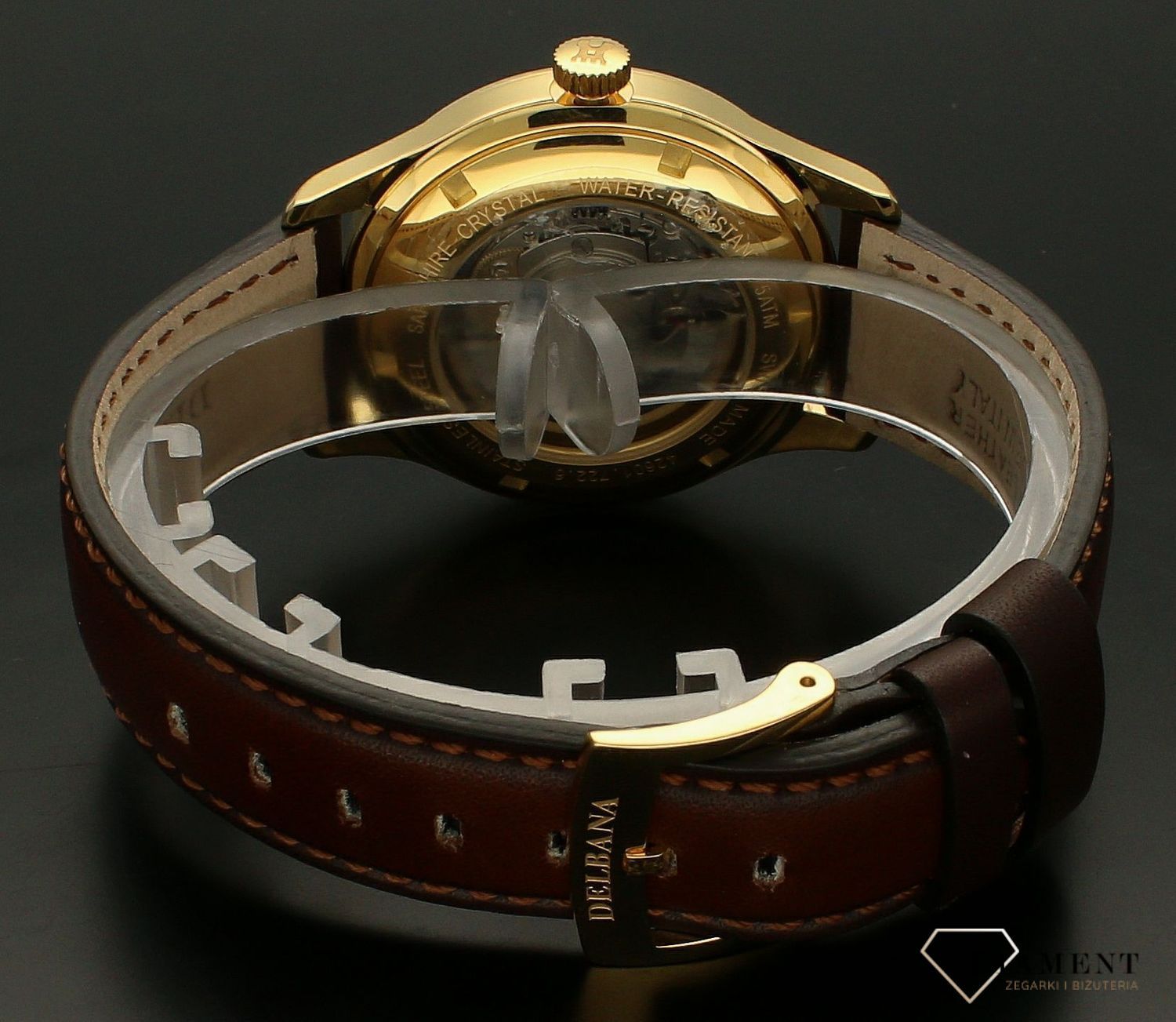 Zegarek męski Delbana na pasku Rotonda Edycja Specjalna 42601.722.6 (3).jpg