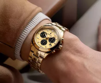 Delbana Ravenna Chronograph 42701.764.6.021 – złoty zegarek.webp