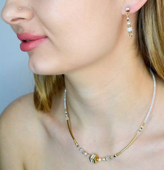 Naszyjnik damski Coeur de Lion Crystal Pearls by Swarovski 435510-1416 Biżuteria marki COEUR DE LION (4).JPG