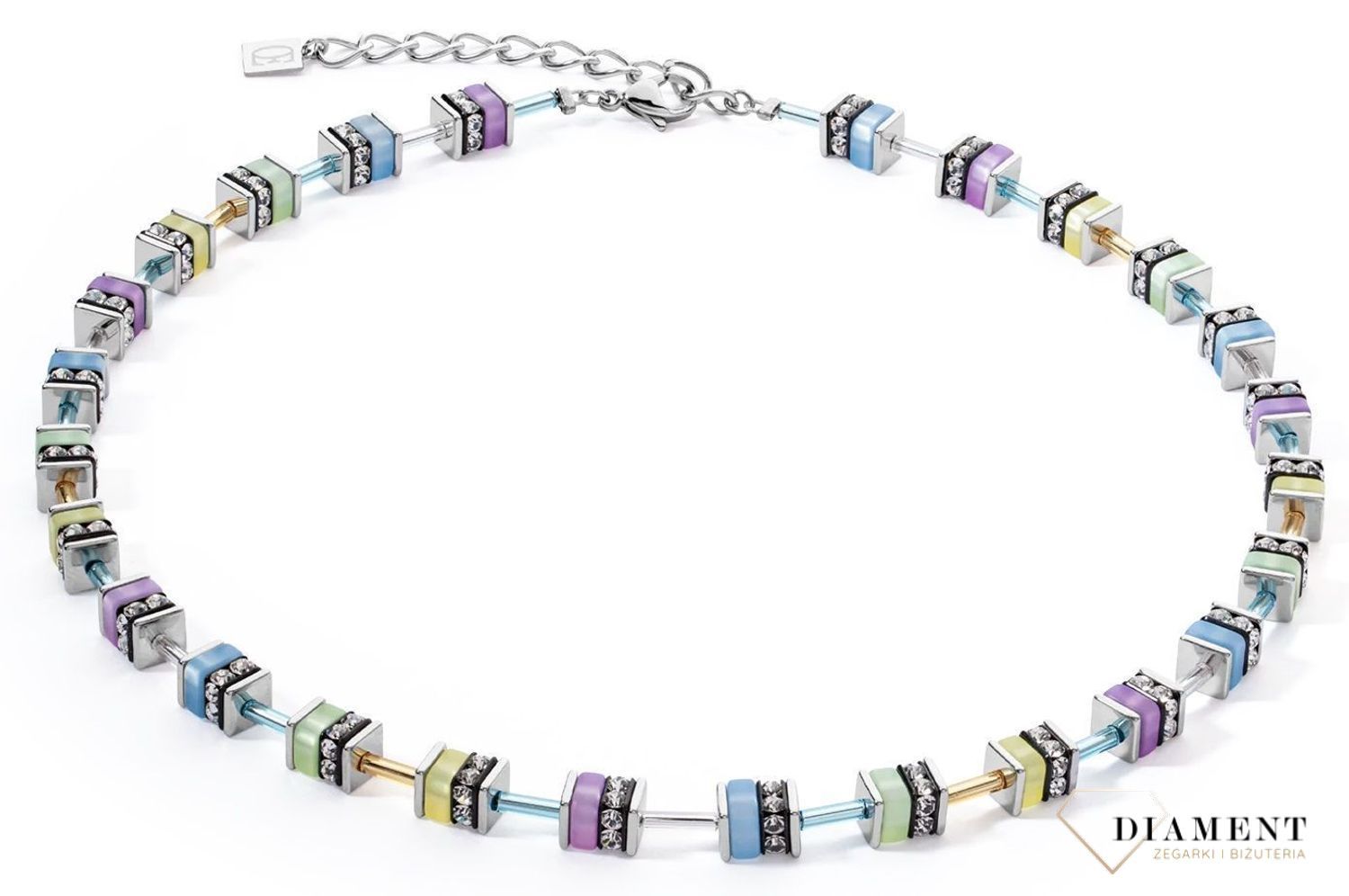 Naszyjnik damski Coeur De Lion Sparkling Classic Pastel 4409101537. Biżuteria na prezent dla mamy. COEUR DE LION to nowy koncept biżuterii, wykonanej ręcznie, przy użyciu naturalnych kamieni. Pomysł na  — kopia.jpg