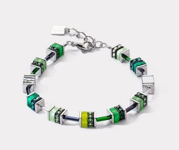 Bransoletka damska Swarovski Coeur De Lion  malachit, hematyt 4509300500.jpg