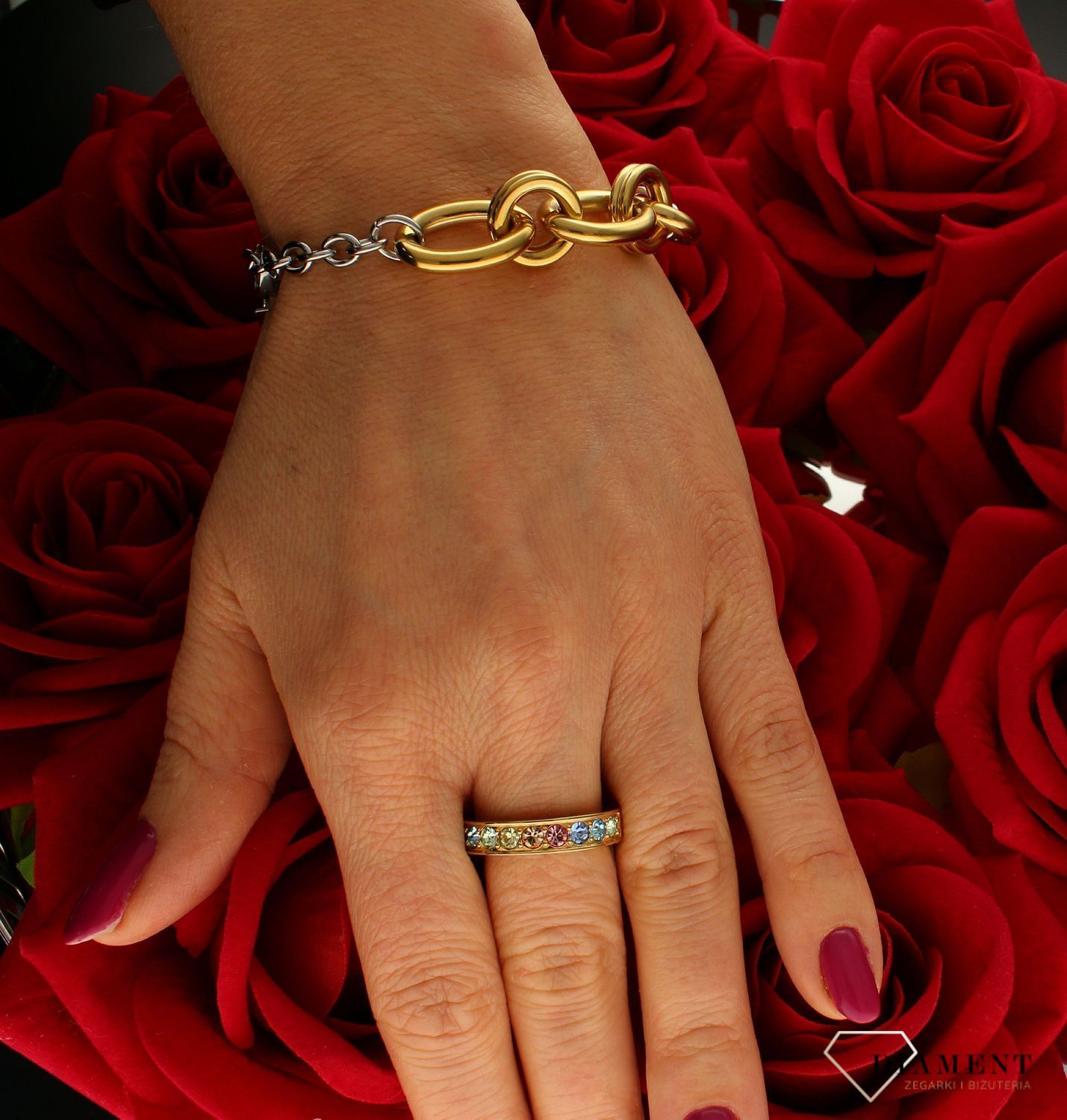 Bransoletka stalowa damska Coeur De Lion 4521301637.jpg