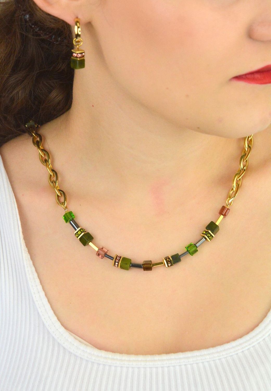 Kolczyki damskie Coeur de Lion Evolution 452421-0516 – Nefryt, Swarovski, GeoCUBE®.jpg