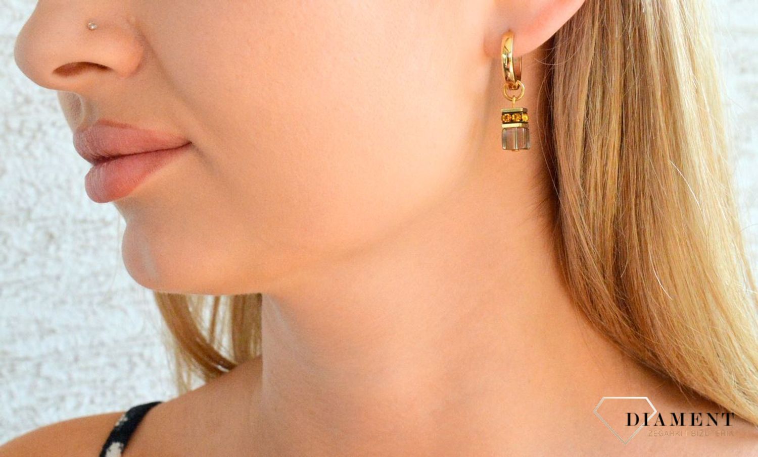 Kolczyki damskie Coeur de Lion Chunky Chain 4524211116 (2).jpg