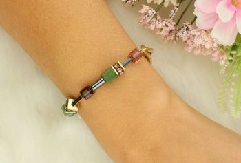 Bransoletka damska GeoCUBE® Chunky Chain z nefrytem, kryształami Swarovski® i pozłacaną stalą 4524300516. Ręcznie wykonana biżuteria COEUR DE LION. Designerskie etui i certyfikat w zestawie (2).jpg