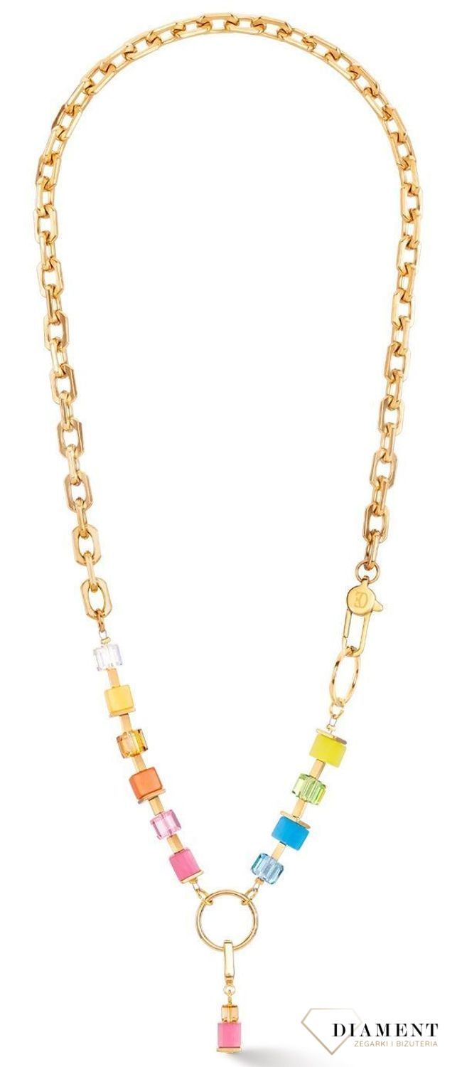 Naszyjnik damski Coeur De Lion Cube Fusion 4712101500. Biżuteria na prezent dla mamy. COEUR DE LION to nowy koncept biżuterii, wykonanej ręcznie, przy użyciu naturalnych kamieni. Pomysł na wyjątkowy prezent3.jpg