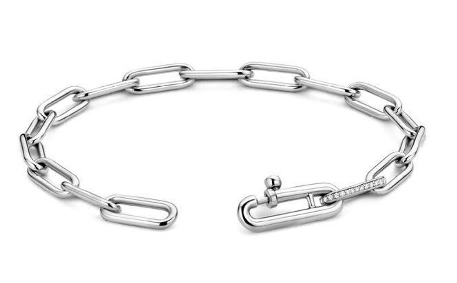 Srebrna bransoletka Ti Sento Milano Tennis 4859ZI+ etui. Srebrna bransoletka damska. Bransoletka srebrna ozdobiona cyrkonią. Srebrna bransoletka damska Ti Sento. Bransoletka srebrna z etui na prezent (1).jpg