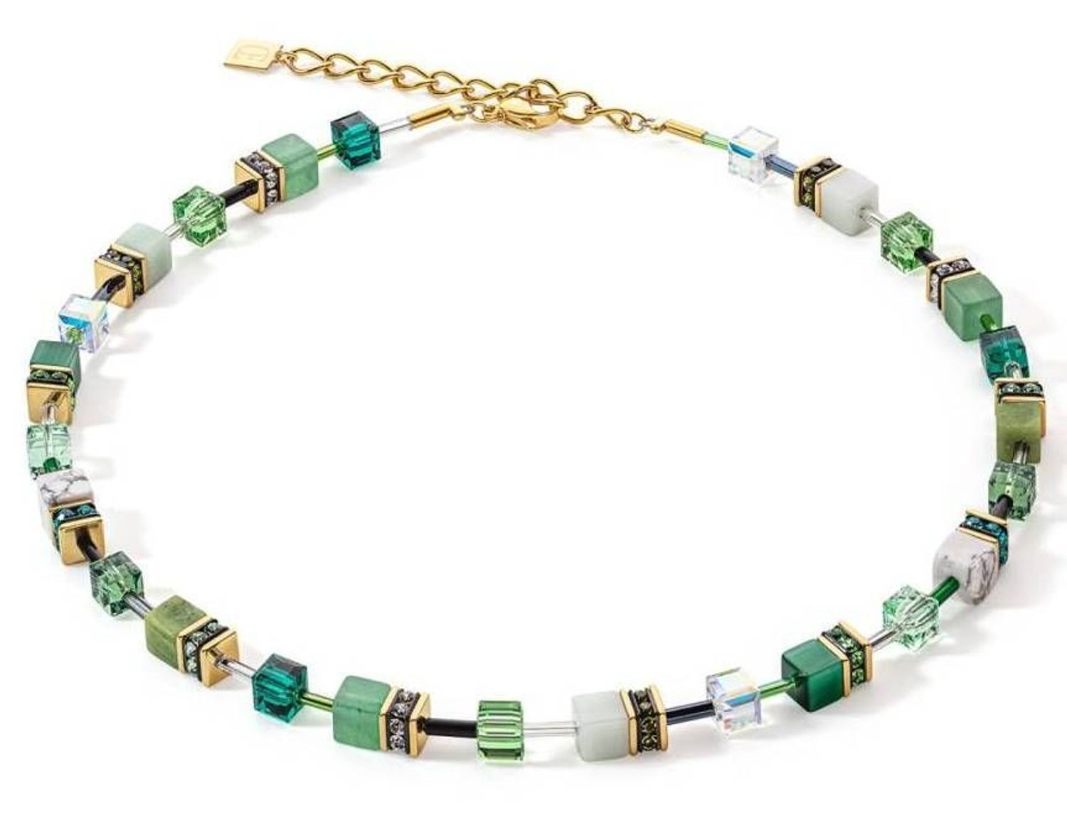 Naszyjnik damski Swarovski Coeur De Lion zielony awenturyn 4905100500. Biżuteria idealna zarówno na eleganckie, jak i niezobowiązujące okazje, wykonana z połyskujących kryształów Swarovski®. Idealny pomysł na prezent. Certyfikat 77.jpg