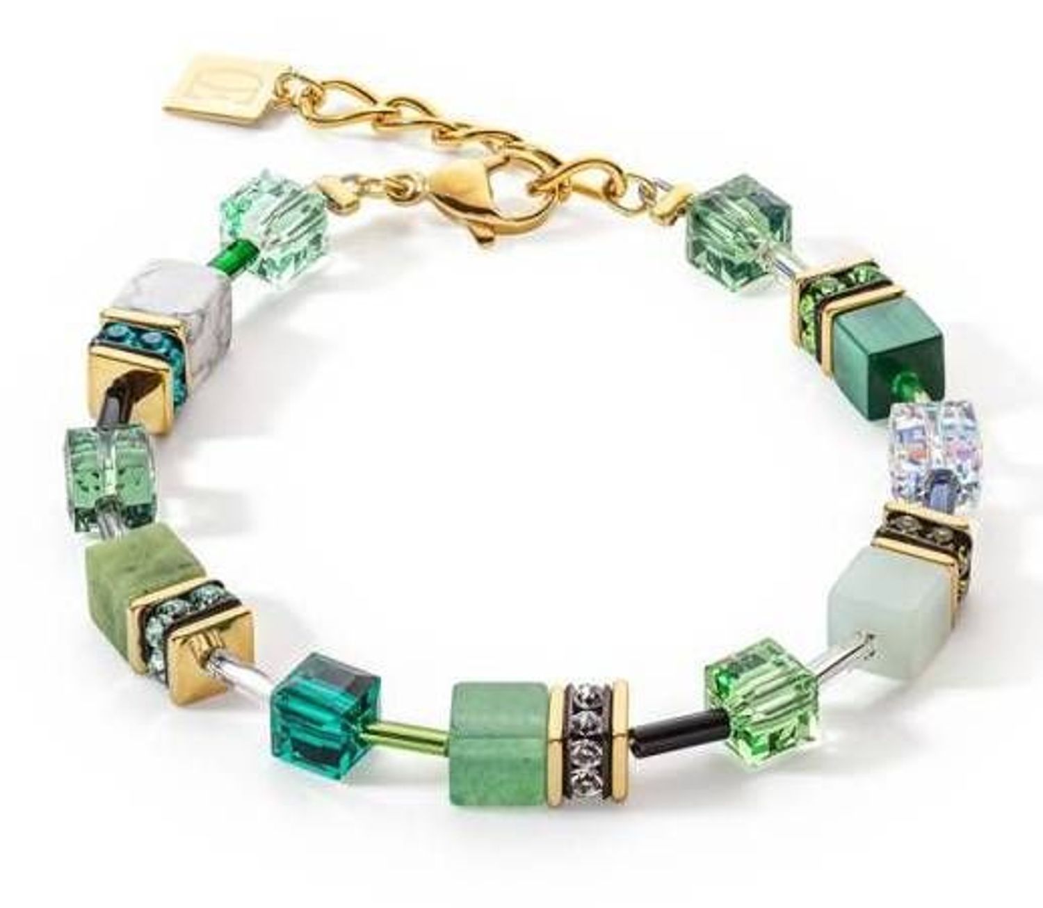 Bransoletka damska Swarovski Coeur De Lion zielony awenturyn 4905300500. Biżuteria idealna zarówno na eleganckie, jak i niezobowiązujące okazje, wykonana z połyskujących kryształów Swarovski®. Idealny pomysł na prezent. Ce88.jpg