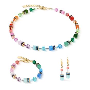 Bransoletka damska Coeur De Lion GeoCUBE® Rainbow 490530-1520 (610334225).jpg