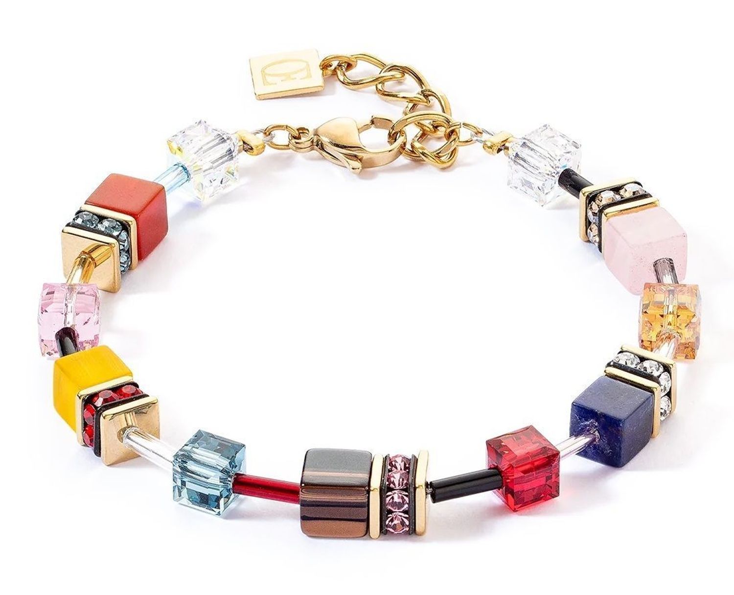 Bransoletka damska Coeur de Lion GeoCUBE® Iconic Precious bracelet energy 4905301592. Bransoletka damska Swarovski Coeur De Lion z pereł w kolorze złota. Idealna zarówno na eleganckie, jak i niezobowiązujące okazje, ta bransolet.jpg