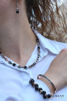 Piękna bransoletka damska Coeur de Lion ozdobiona kryształami Swarovski® to idealny pomysł na prezent dla kobiety oraz jako dodatek do wielu stylizacji (1).JPG