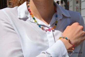 Piękna bransoletka damska Coeur de Lion ozdobiona kryształami Swarovski® to idealny pomysł na prezent dla kobiety oraz jako dodatek do wielu stylizacji (2).JPG