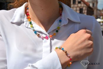 Piękna bransoletka damska Coeur de Lion ozdobiona kryształami Swarovski® to idealny pomysł na prezent dla kobiety oraz jako dodatek do wielu stylizacji (4).JPG