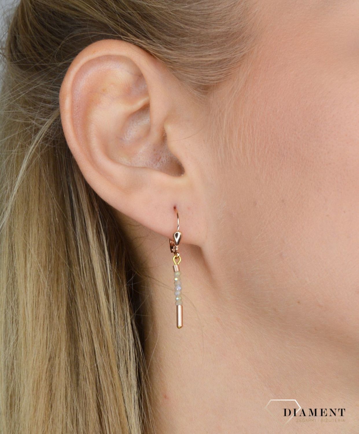 Kolczyki wiszące Swarovski COEUR DE LION to delikatne kolczyki.jpg