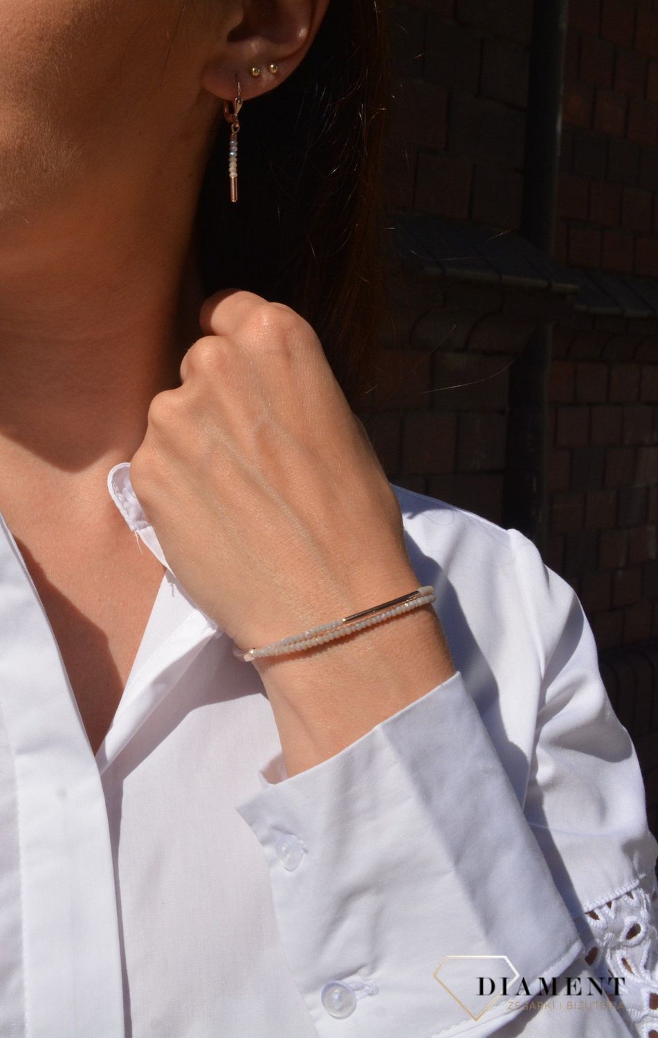 Kolczyki wiszące Swarovski COEUR DE LION to delikatne kolczyki.jpg