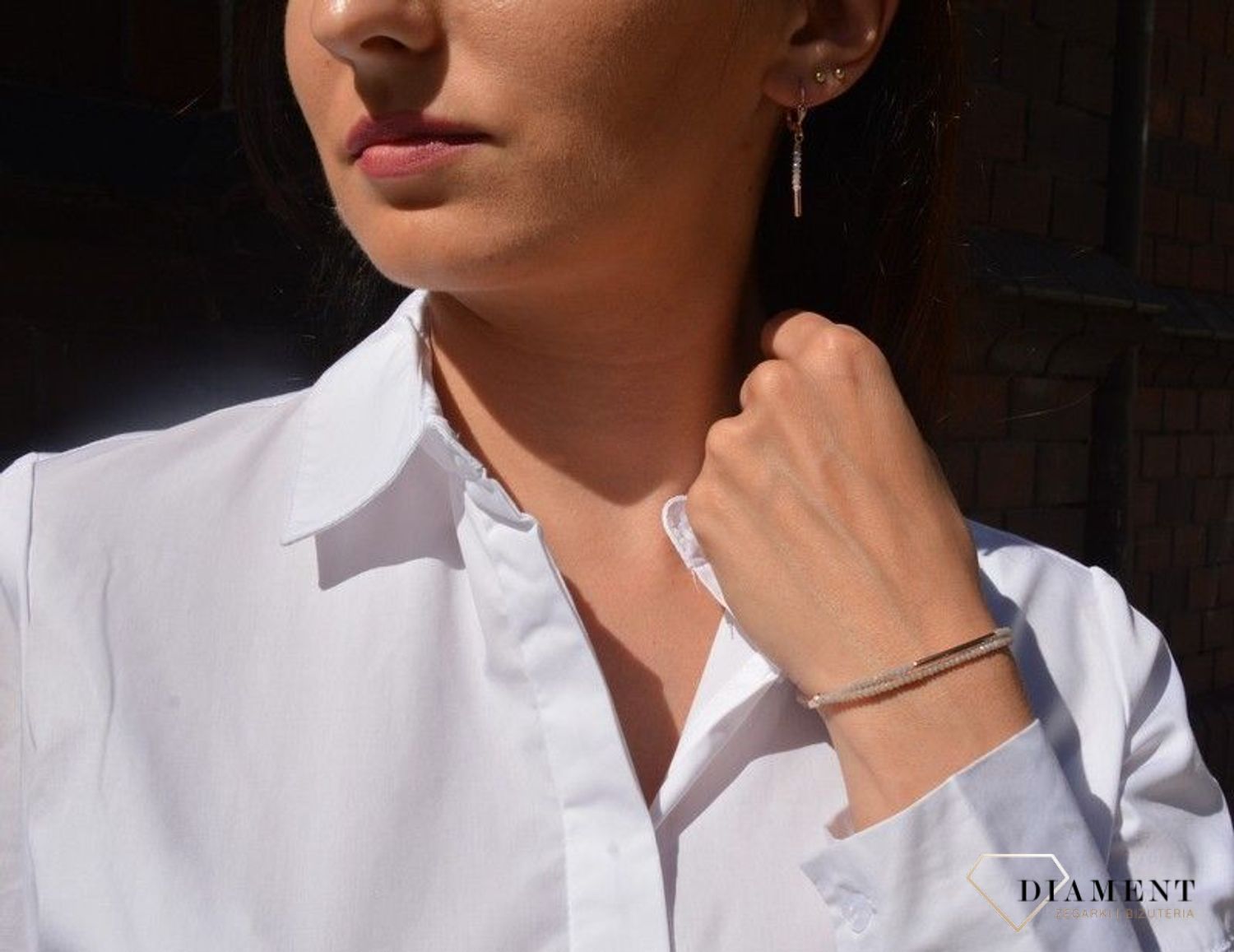 Kolczyki wiszące Swarovski COEUR DE LION to delikatne kolczyki.jpg