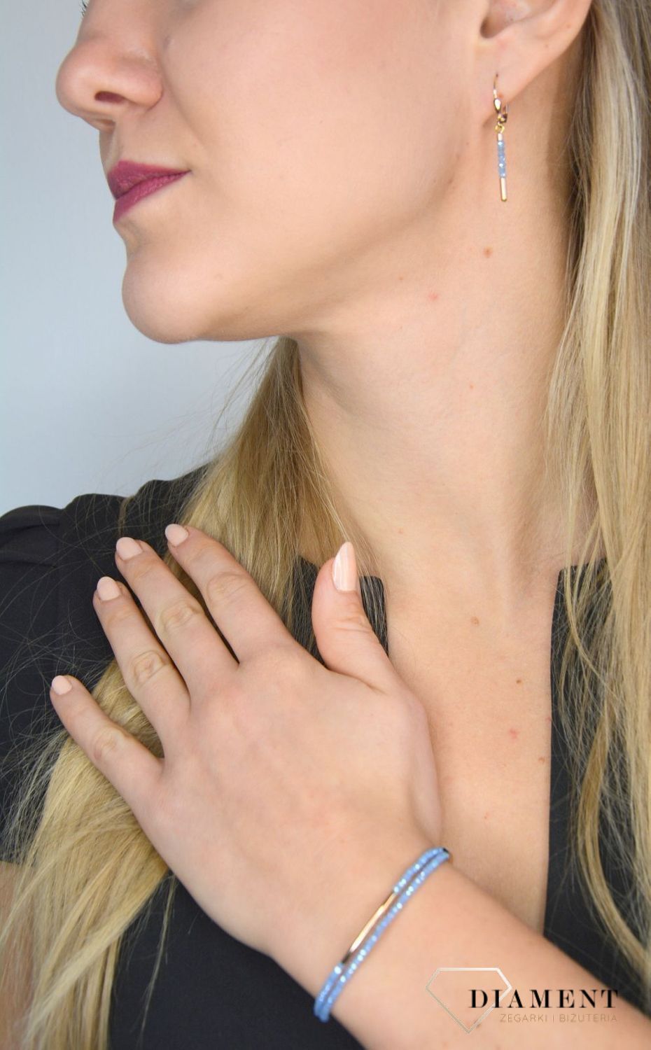 Bransoletka damska Coeur De Lion kryształ 4998300720.jpg