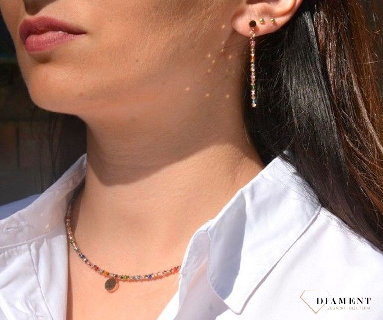 Piękny naszyjnik damski Coeur de Lion ozdobiony kryształami Swarovski® to idealny pomysł na prezent dla kobiety oraz jako dodatek do wielu stylizacji.jpg