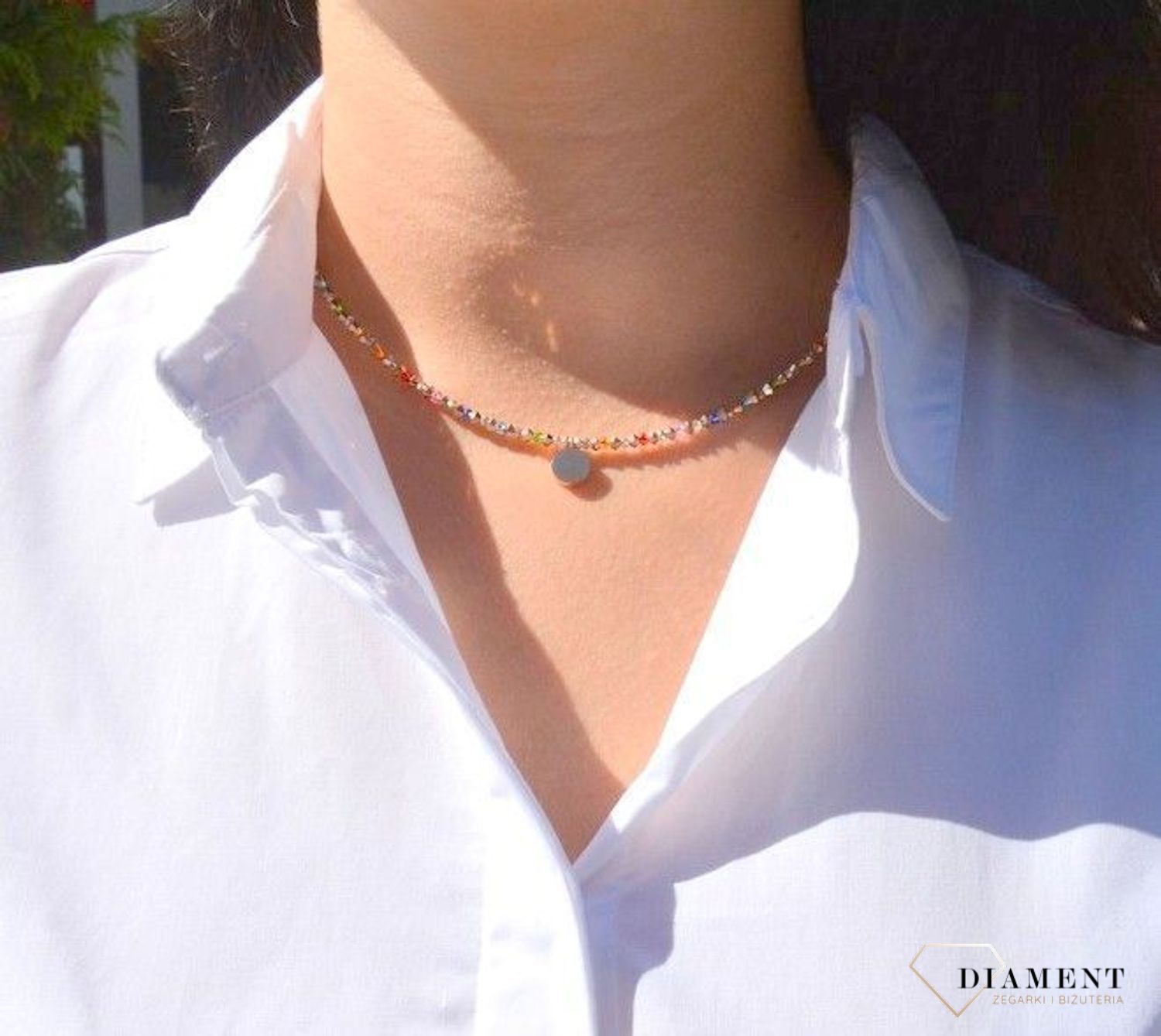 Piękny naszyjnik damski Coeur de Lion ozdobiony kryształami Swarovski® to idealny pomysł na prezent dla kobiety oraz jako dodatek do wielu stylizacji.jpg