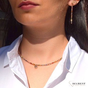 Piękny naszyjnik damski Coeur de Lion ozdobiony kryształami Swarovski® to idealny pomysł na prezent dla kobiety oraz jako dodatek do wielu stylizacji (3).JPG