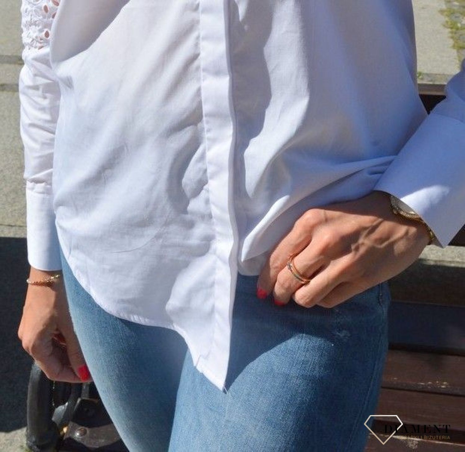 Piękna bransoletka damska Coeur de Lion ozdobiona kryształami to idealny pomysł na prezent dla kobiety oraz jako dodatek do wielu stylizacji..jpg