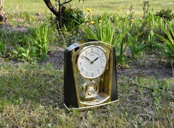 Zegar kominkowy Rhythm brązowo złoty 4RP772WR08 ✓ Zegary kominkowe ✓ Prezent na rocznicę z grawerem (4).JPG
