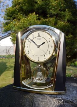 Zegar kominkowy Rhythm brązowo złoty 4RP772WR08 ✓ Zegary kominkowe ✓ Prezent na rocznicę z grawerem (6).JPG