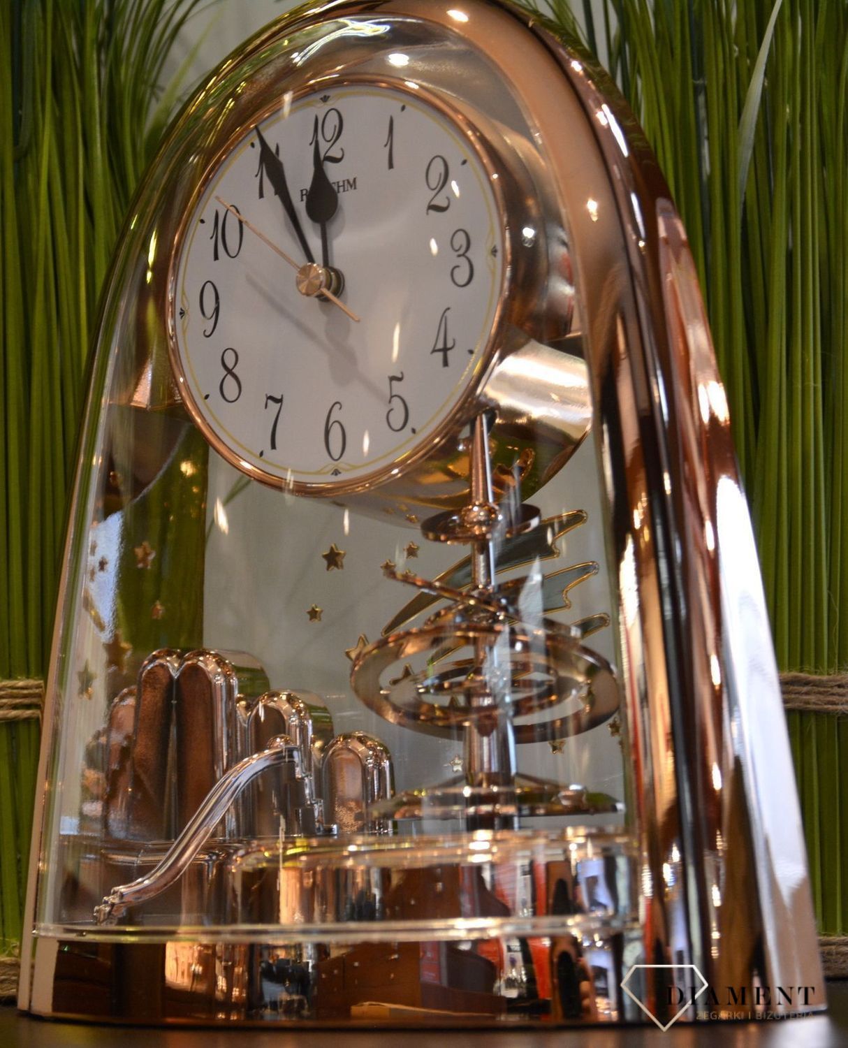 Kominkowy zegar japońskiej marki RHYTHM 4SG607WB13.jpg