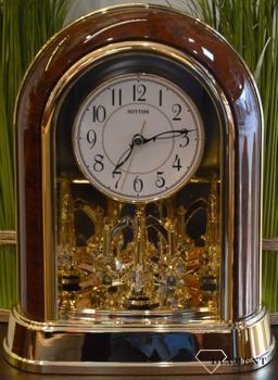 Zegar kominkowy złoty marki Rhythm 4SG696WT23. zegar kominkowy z kolekcji zegarów kominkowych. Idealny pomysł na prezent na rocznicę Ślubu będzie pamiątką na lata (4).JPG