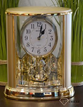 Zegar kominkowy złoty marki Rhythm 4SG724WR18. zegar kominkowy z kolekcji zegarów kominkowych. Idealny pomysł na prezent na rocznicę Ślubu będzie pamiątką na lata (6).JPG